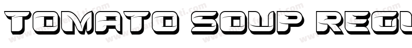 Tomato Soup Regular字体转换